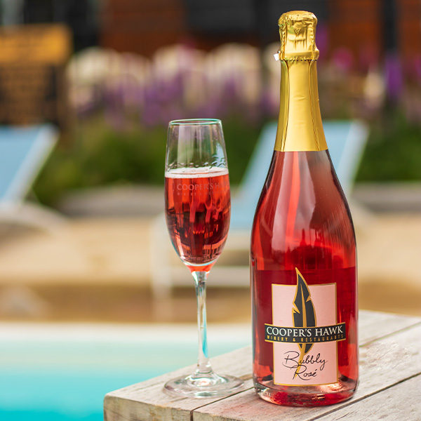 Cooper's Hawk Winery & Restaurants > Rosé & Sangria > Bubbly Rosé Wine